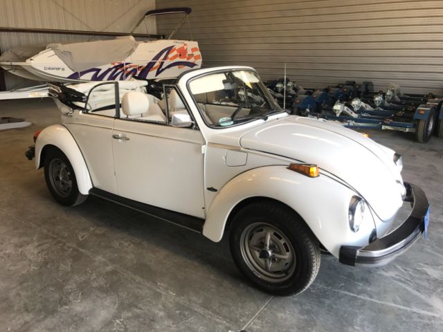 1979 White Volkswagen Beetle - Classic Coupe
