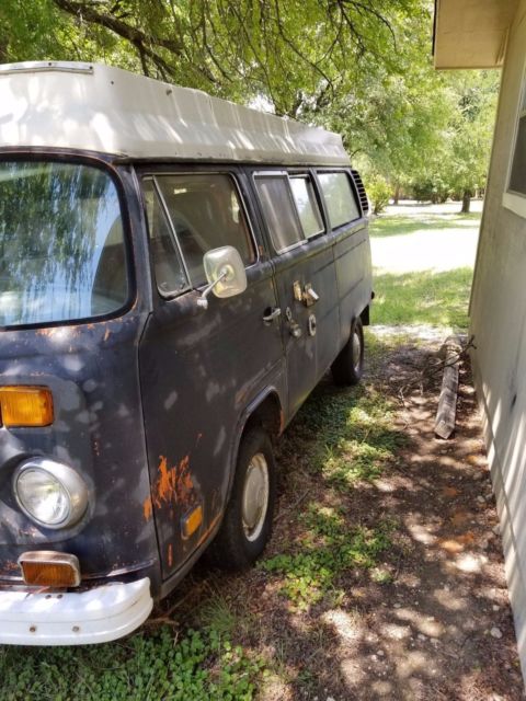 1979 Orange Volkswagen Bus/Vanagon Van Camper