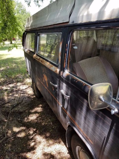 1979 Orange Volkswagen Bus/Vanagon Van Camper