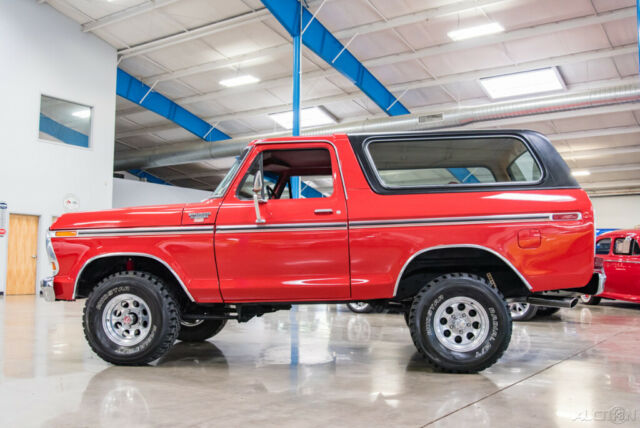 1979 Red Ford Bronco SUV