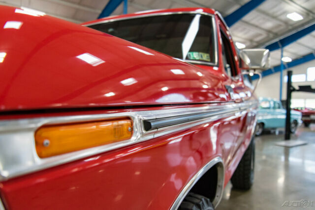 1979 Red Ford Bronco SUV