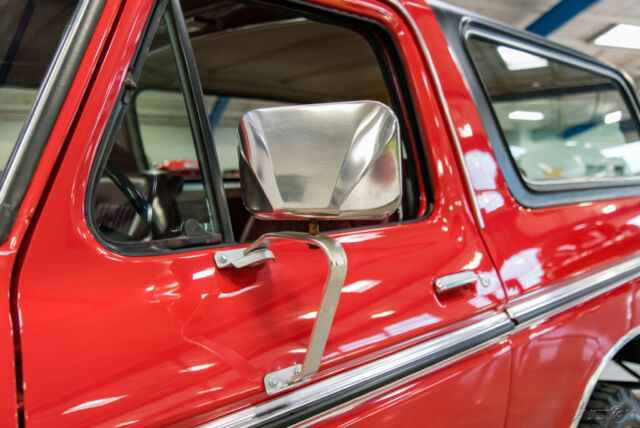 1979 Red Ford Bronco SUV