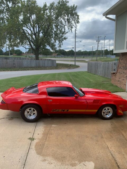 1979 Red Chevrolet Camaro Coupe