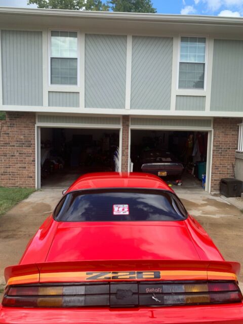 1979 Red Chevrolet Camaro Coupe