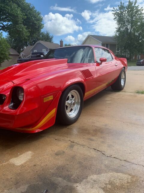 1979 Red Chevrolet Camaro Coupe