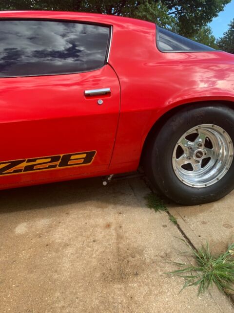 1979 Red Chevrolet Camaro Coupe
