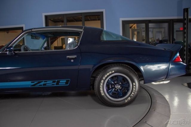1979 Blue Chevrolet Camaro