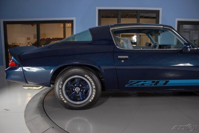 1979 Blue Chevrolet Camaro