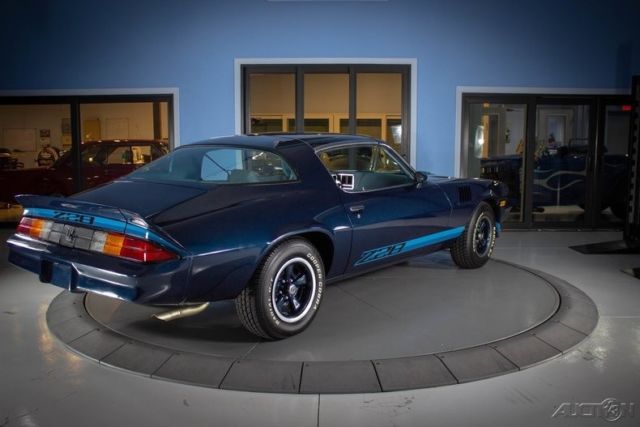 1979 Blue Chevrolet Camaro