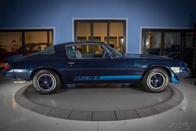 1979 Blue Chevrolet Camaro