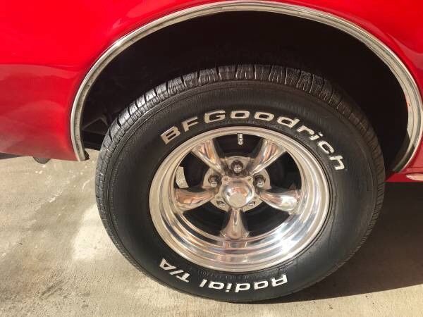 1968 Red Chevrolet Camaro Coupe