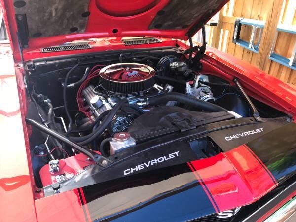 1968 Red Chevrolet Camaro Coupe