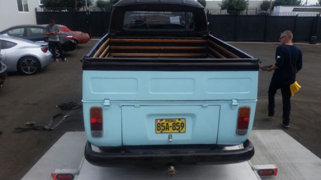 1980 Blue Volkswagen Beetle - Classic Extended Crew Cab Pickup