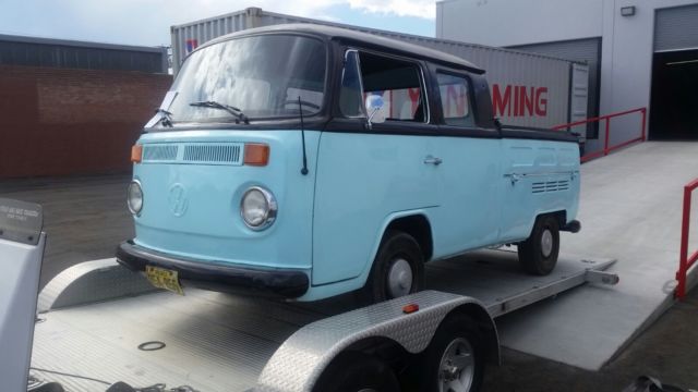 1980 Blue Volkswagen Beetle - Classic Extended Crew Cab Pickup