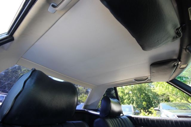 1980 Black Mercedes-Benz 400-Series Convertible