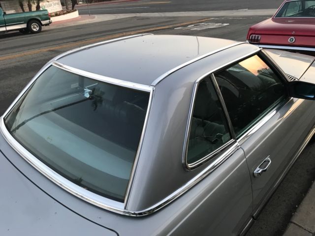 1980 Silver Mercedes-Benz SL-Class Convertible