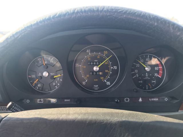 1980 Silver Mercedes-Benz SL-Class Convertible