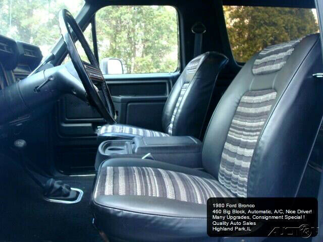 1980 Black Ford Bronco SUV