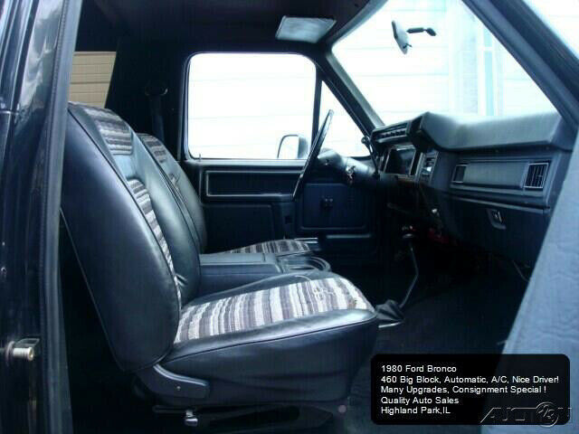 1980 Black Ford Bronco SUV