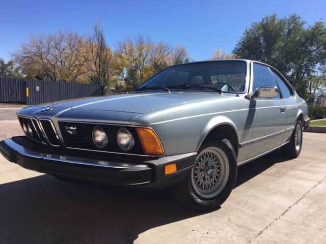 1980 Saphirblau Metallic BMW 6-Series Coupe