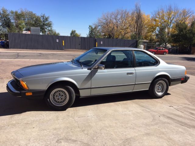 1980 Saphirblau Metallic BMW 6-Series Coupe