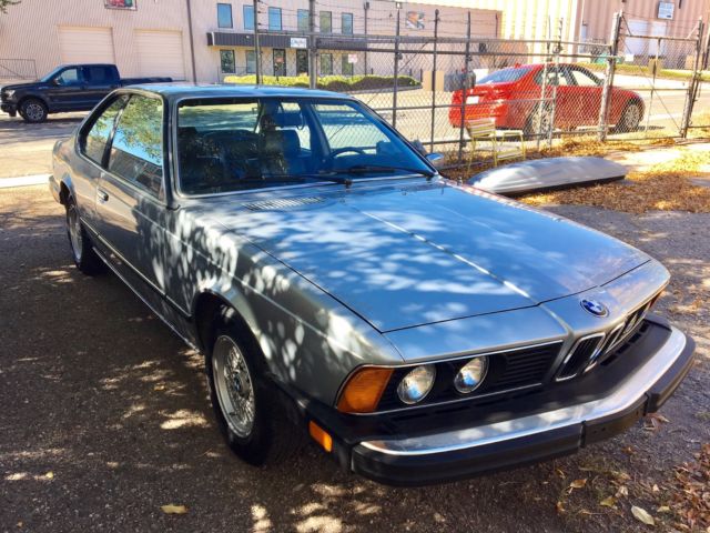 1980 Saphirblau Metallic BMW 6-Series Coupe