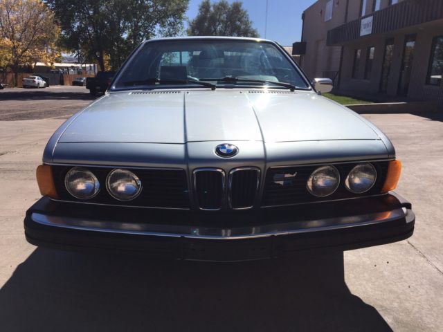 1980 Saphirblau Metallic BMW 6-Series Coupe