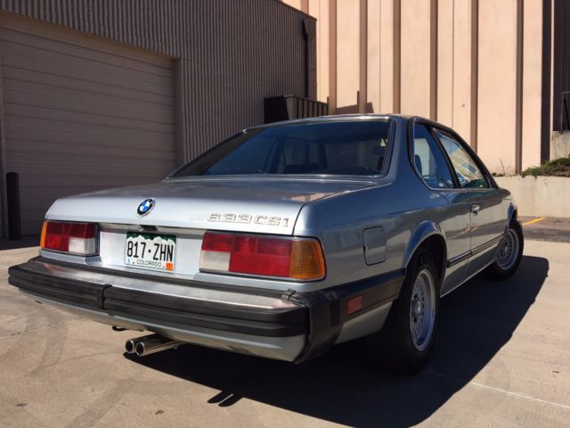 1980 Saphirblau Metallic BMW 6-Series Coupe