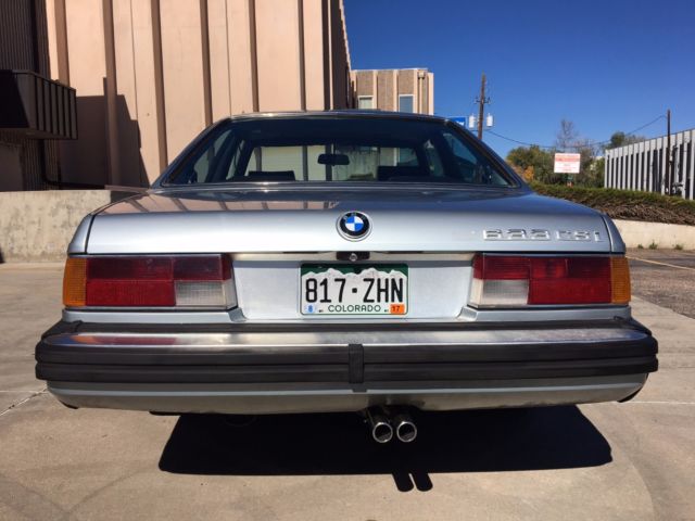 1980 Saphirblau Metallic BMW 6-Series Coupe