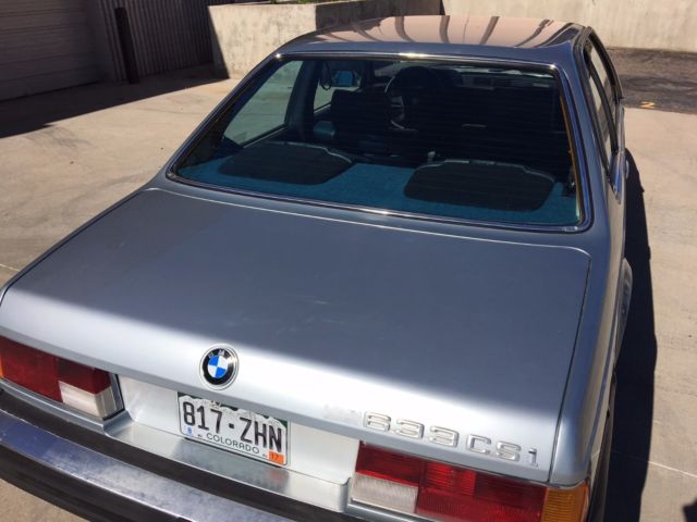 1980 Saphirblau Metallic BMW 6-Series Coupe
