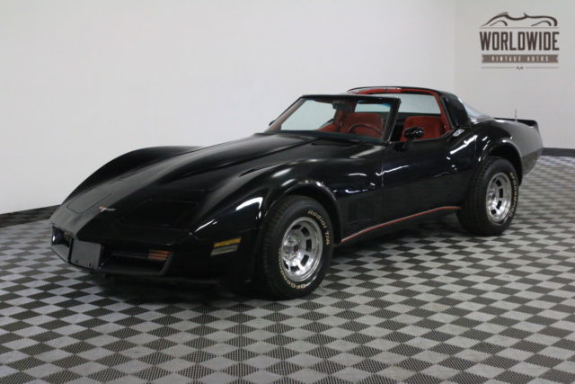 1980 Black Chevrolet Corvette