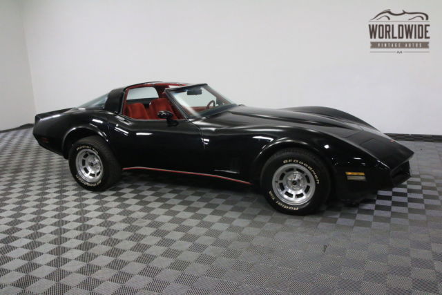 1980 Black Chevrolet Corvette