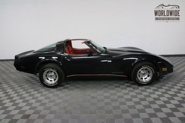 1980 Black Chevrolet Corvette