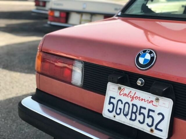 1980 Maroon BMW 3-Series Coupe