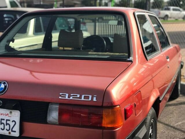 1980 Maroon BMW 3-Series Coupe