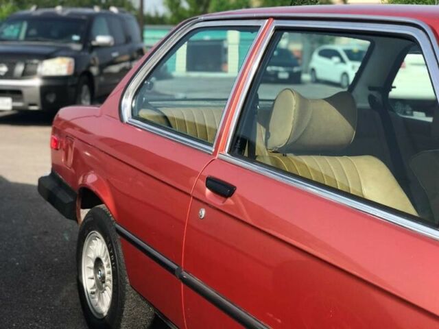 1980 Maroon BMW 3-Series Coupe