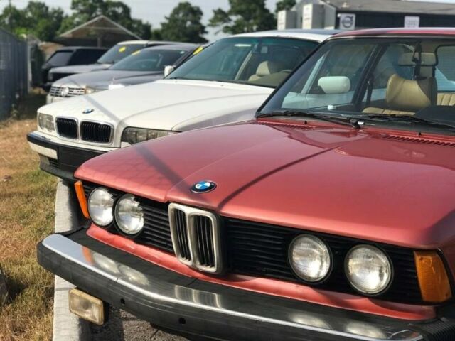 1980 Maroon BMW 3-Series Coupe