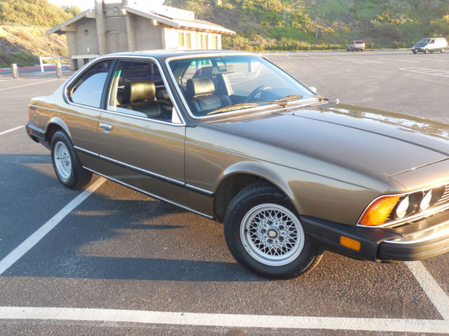 1980 Brasilbraun-metallic BMW 6-Series Coupe