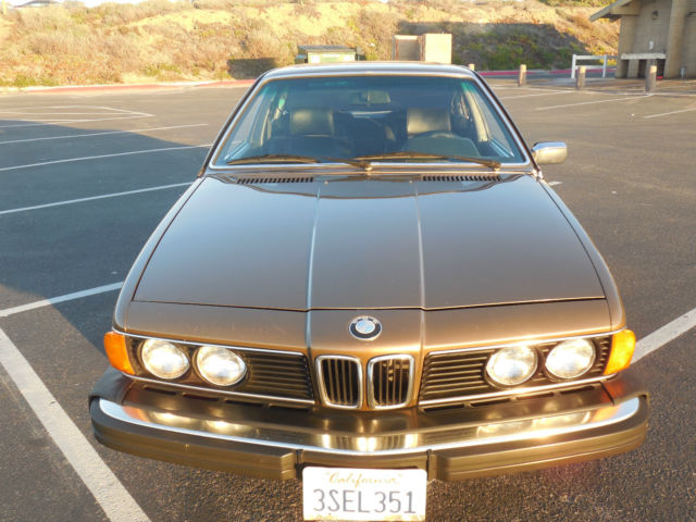 1980 Brasilbraun-metallic BMW 6-Series Coupe