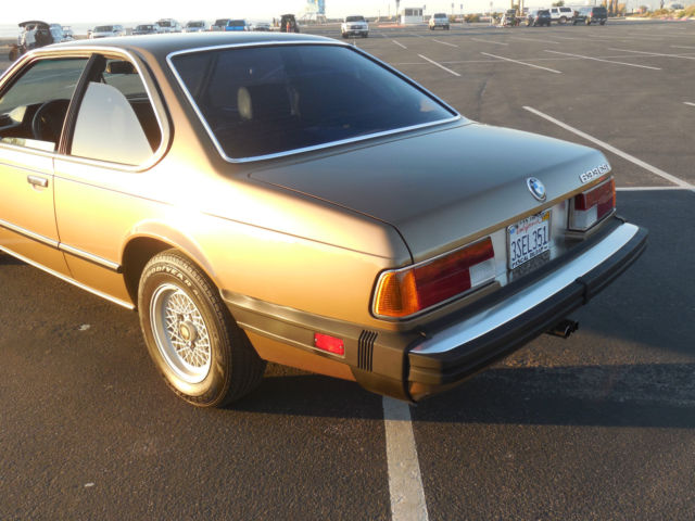 1980 Brasilbraun-metallic BMW 6-Series Coupe