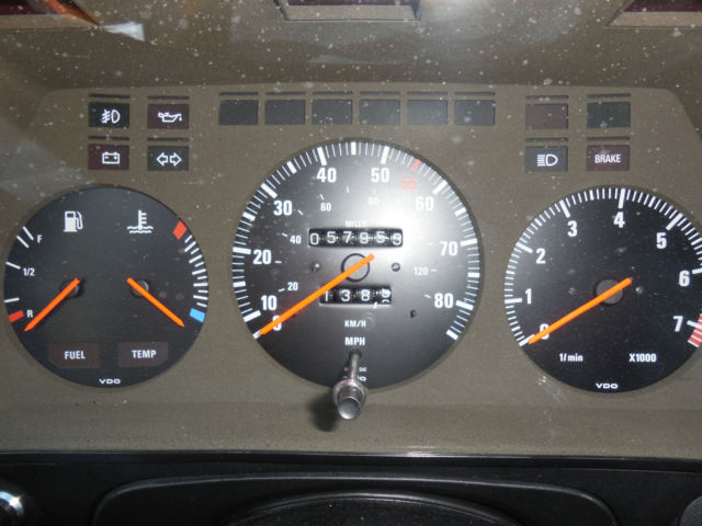 1980 Brasilbraun-metallic BMW 6-Series Coupe