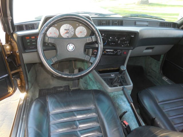 1980 Brasilbraun-metallic BMW 6-Series Coupe