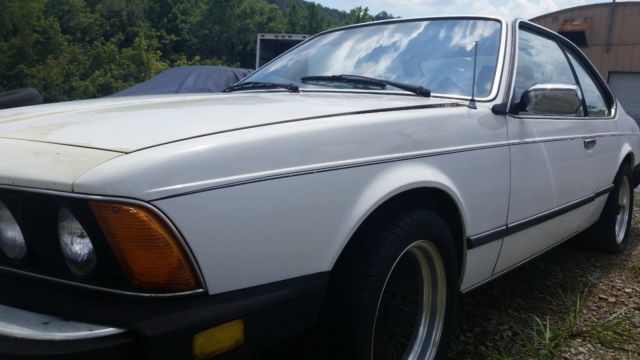 1980 White BMW 6-Series Coupe