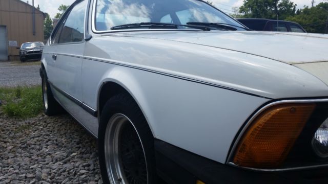 1980 White BMW 6-Series Coupe