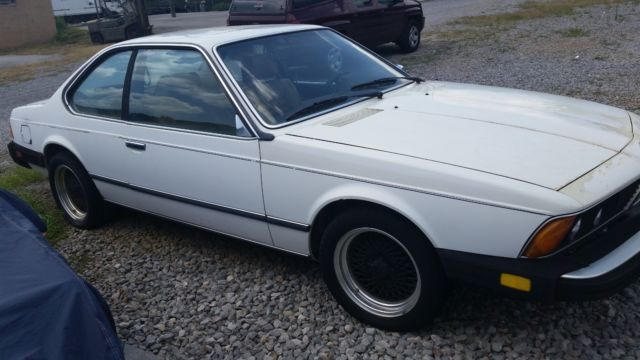 1980 White BMW 6-Series Coupe