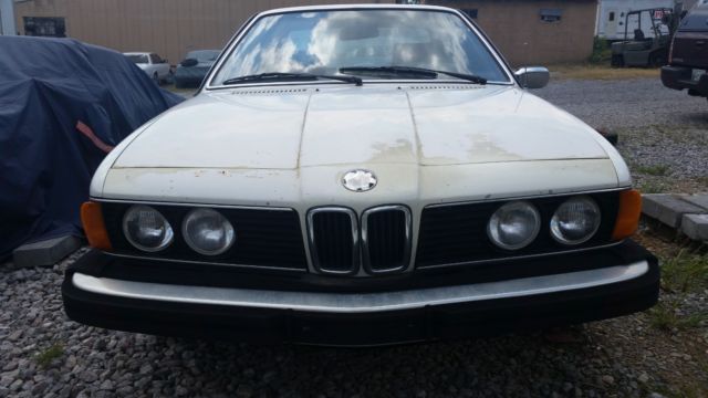 1980 White BMW 6-Series Coupe