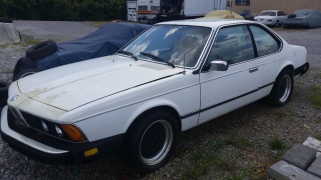 1980 White BMW 6-Series Coupe