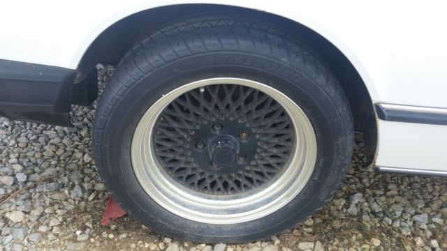 1980 White BMW 6-Series Coupe