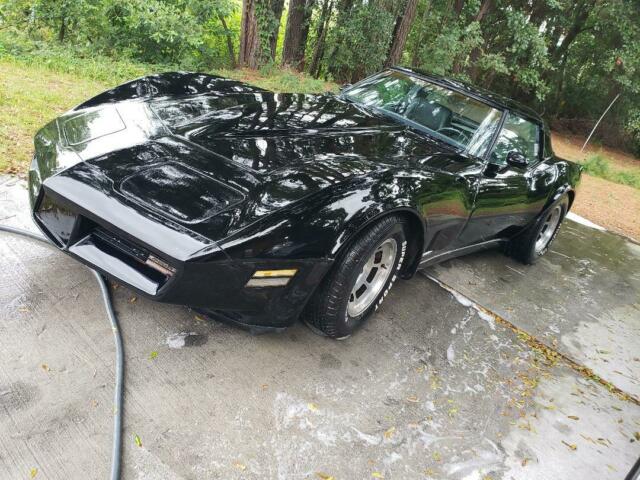 1980 Black Chevrolet Corvette Coupe
