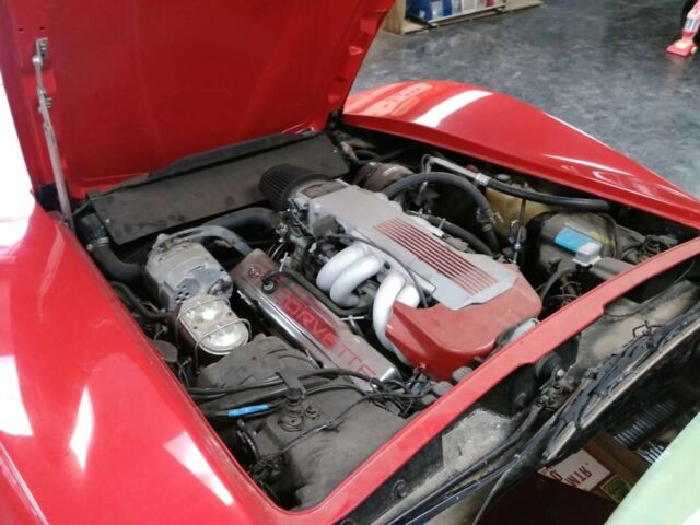 1980 Red Chevrolet Corvette Coupe